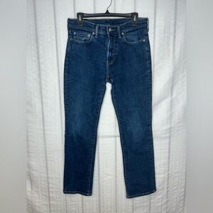 Abercrombie & Fitch Jeans Mens 31x30 Blue Vintage Stretch Straight Dark Wash 331